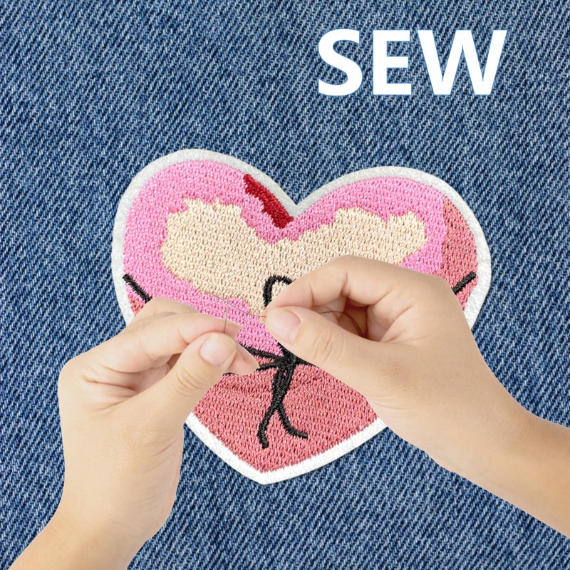 Cazzon Boho Girly Iron On Patches, Cute Embroidery Applique Patch, DIY Decorative Heat Press Patches for Jeans Jackets Clothing Backpacks Hats (Boho3 12 Pcs) - Image 4
