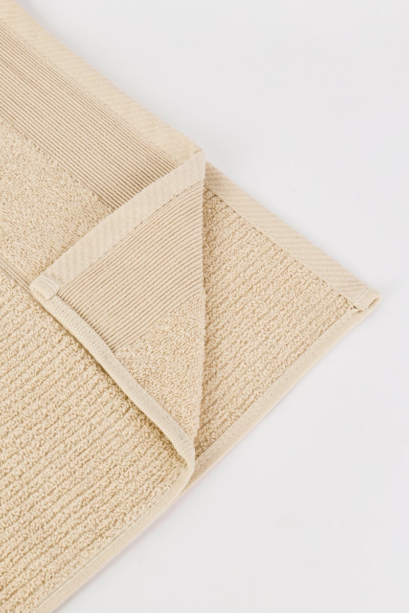 NINE WEST Textured Bath Towel, Beige - Image 3