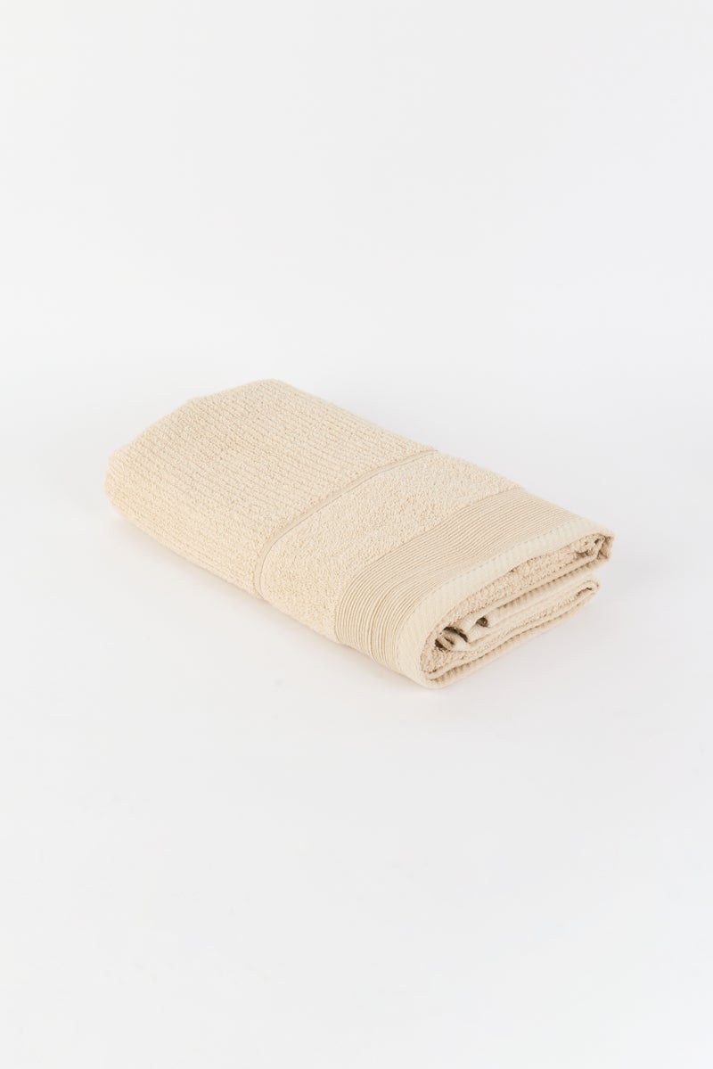 NINE WEST Textured Bath Towel, Beige - Image 2