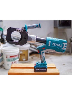 TOTAL Total 20V Cordless Hydraulic Cable Cutter – 85mm Max Cutting Diameter, 60KN Force, LED Display – Battery-Powered Tool for Electrical Cable Cutting – 2×5.0Ah Batteries, Charger & Case Included  - Image 2