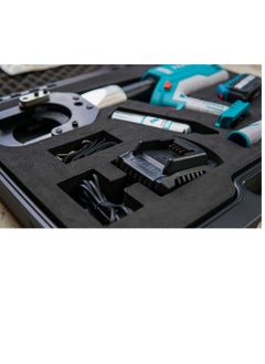 TOTAL Total 20V Cordless Hydraulic Cable Cutter – 85mm Max Cutting Diameter, 60KN Force, LED Display – Battery-Powered Tool for Electrical Cable Cutting – 2×5.0Ah Batteries, Charger & Case Included  - Image 4