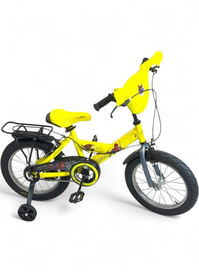 فلاش دراجة فلاش كيدز للأولاد فيها اصوات وانوار، لون اصفر، مقاس 12 من 3 سنين ل5 سنين - الوكيل الرسمي في مصر لشركة GTG TOYS - Image 4