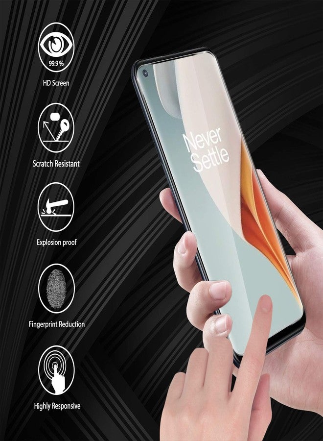 Orzero (3 Pack) Tempered Glass Screen Protector Compatible for OnePlus Nord N100, Protector De Pantalla 9 Hardness High Definition Anti-Scratch Bubble Free - Image 2