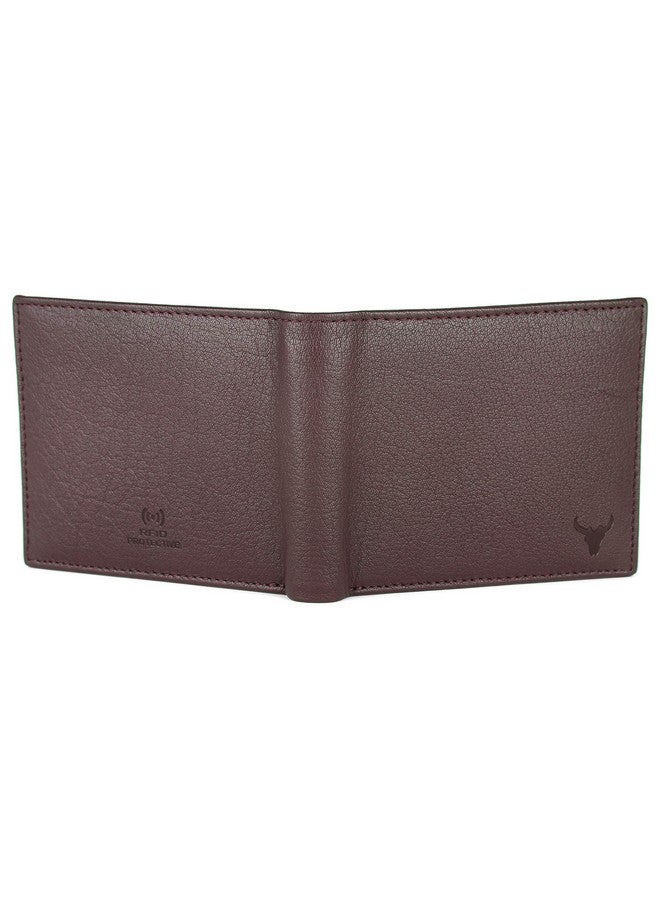 NAPA HIDE Brown Leather Wallet for Men I Handcrafted I 4 Credit/Debit Card Slots I 2 Currency Compartments I 1 Transparent ID Window - Image 5