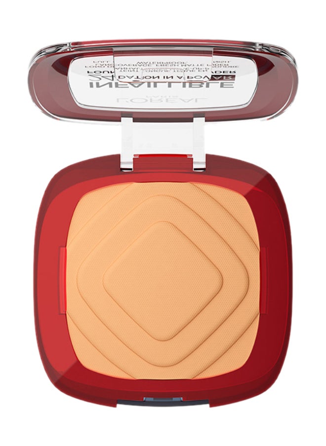 L'OREAL PARIS كريم أساس Infaillible 24H Fresh Wear على هيئة بودرة، 245 - Golden Honey  - Image 2