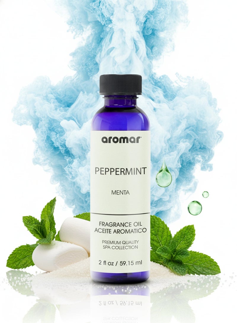 Aromar Spa Aromatic Oil  Peppermint Fragrance, 59.15ml - Image 1