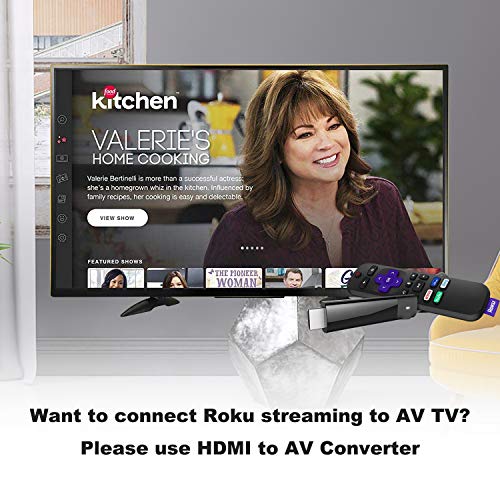 Dingsun HDMI to AV Converter HDMI to RCA Composite Converter Adapter, Support PAL/NTSC, Support 1080P, Compatible with Roku/Fire Sitck/PS4/Xbox/Spectrum Box/Old Sanyo TV/Old LG TV/Old CRT ect. - Image 3