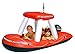 Swimline Fireboat Squirter Inflatable Pool Toy RedWhite 60 X 33 X 32 - Image 4