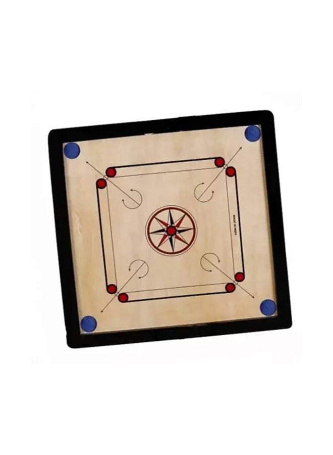Toy Box 24inches Wooden Carrom Board With 24 Coins & Striker Set - Image 4
