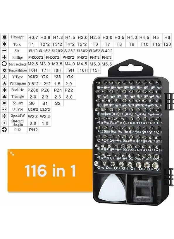 Master 117 Pieces Professional Mobile Phone Tablet Laptop Repair Kit Screwdriver Set  - Image 2