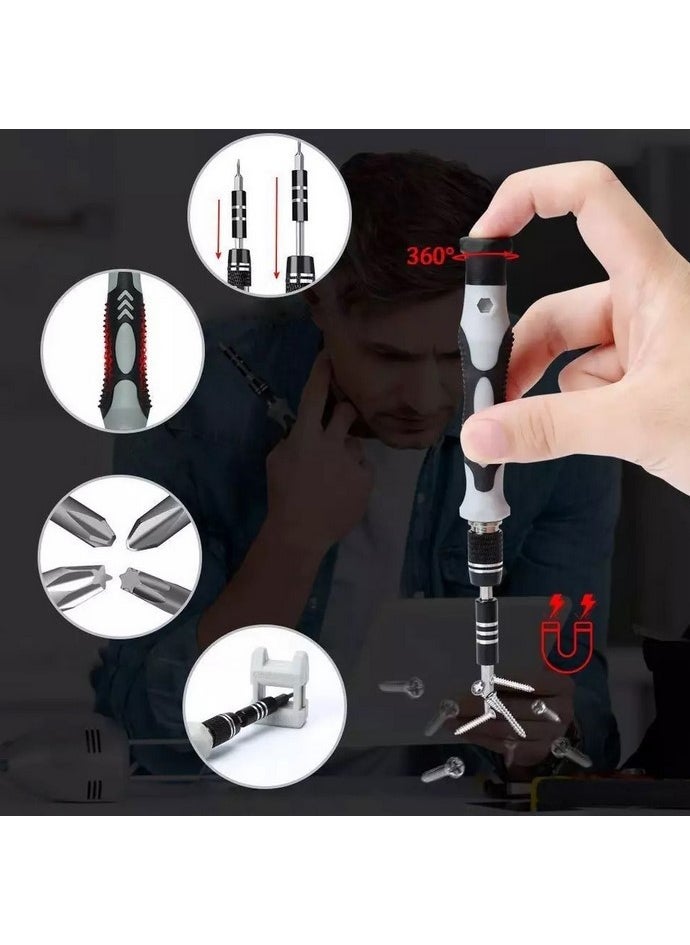 Master 117 Pieces Professional Mobile Phone Tablet Laptop Repair Kit Screwdriver Set  - Image 3