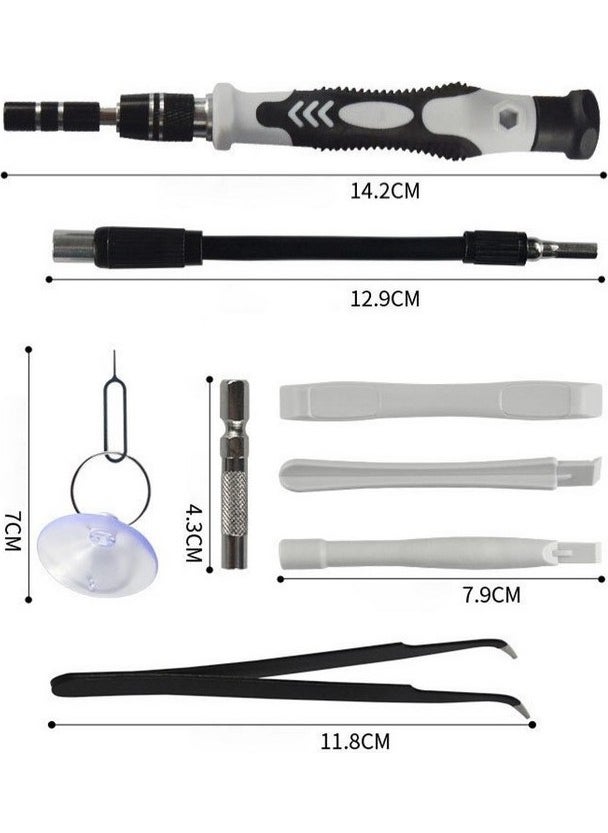 Master 117 Pieces Professional Mobile Phone Tablet Laptop Repair Kit Screwdriver Set  - Image 4