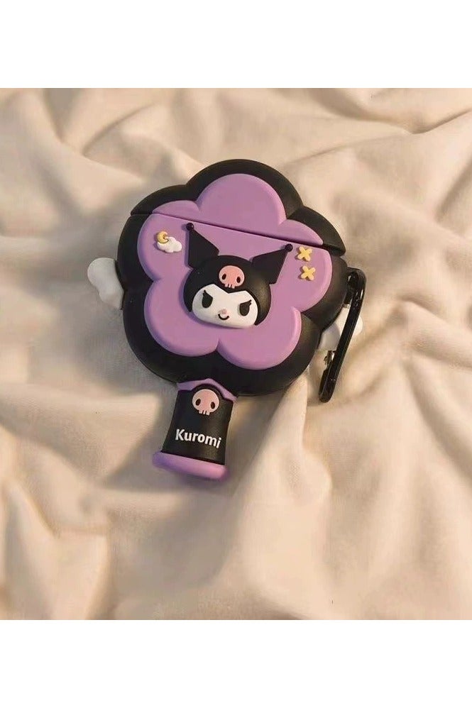 general AirPods 3rd generation silicone wireless Bluetooth protective case, cartoon design, Apple wireless Bluetooth headphones protective case, made of silicone material, with a creative and soft exterior.