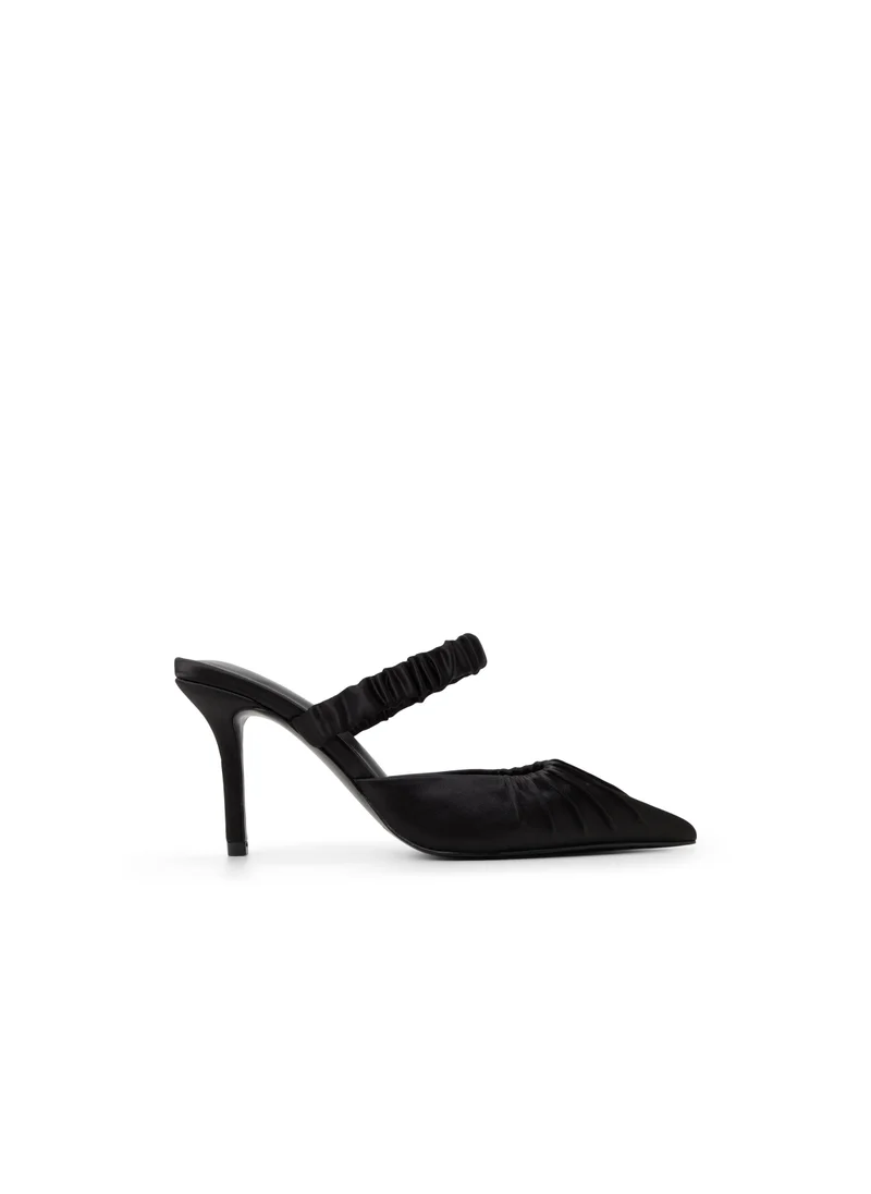 CALL IT SPRING Pointed Toe Ankle Strap Mid Heel Pumps