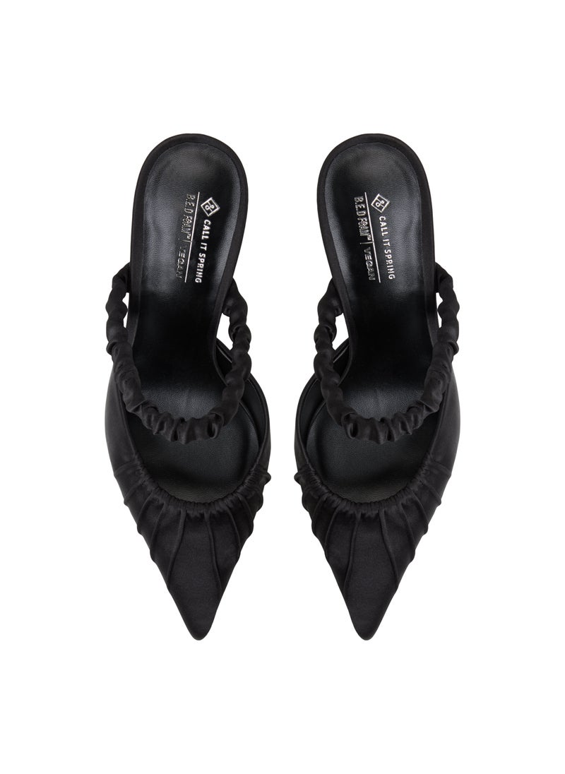 CALL IT SPRING Pointed Toe Ankle Strap Mid Heel Pumps  - Image 5