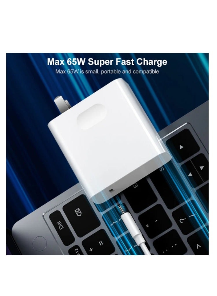 Terabyte محول طاقة لأجهزة لابتوب هواوي، النمط: شاحن 65 واط - Image 3