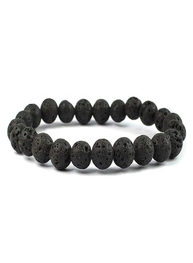 Anant Infinity Natural Reiki Feng-Shui Healing Crystal Beaded Gem Stone Bracelet for Men and Women AI130 - Image 4