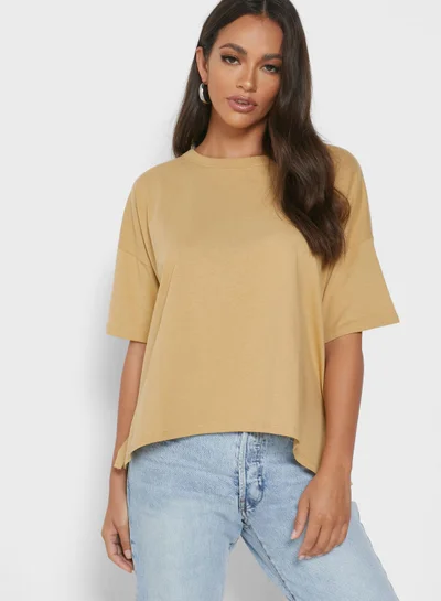 MANGO Classic Oversized T-Shirt