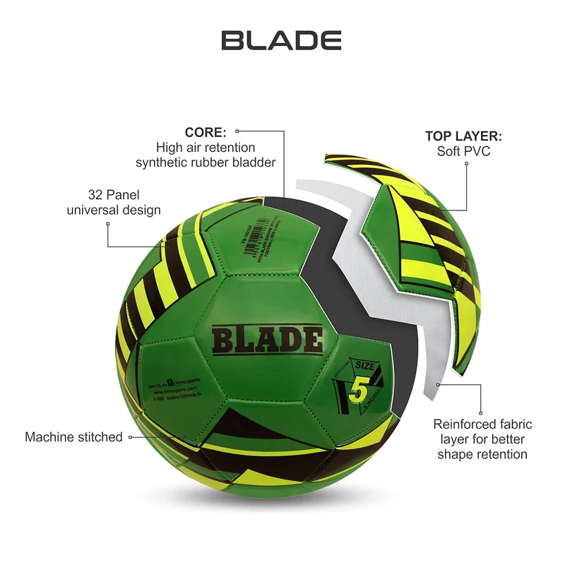 Nivia Nivia Blade Football - Green Size 5