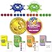 Funwares Colorful Squid Squish FastPaced Floor Game for Kids Interactive Learning HandEye Coordination Counting and Color Game Active Play 24 Players Ages 48 Go Speed Edition - Image 4