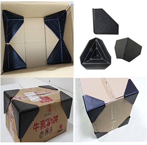 HUAHA Shipping Box Corner Protectors Plastic Packaging Edge Protectors for Carton, Boxes, Furniture and Other Products Packaging 56 Pcs - Image 4