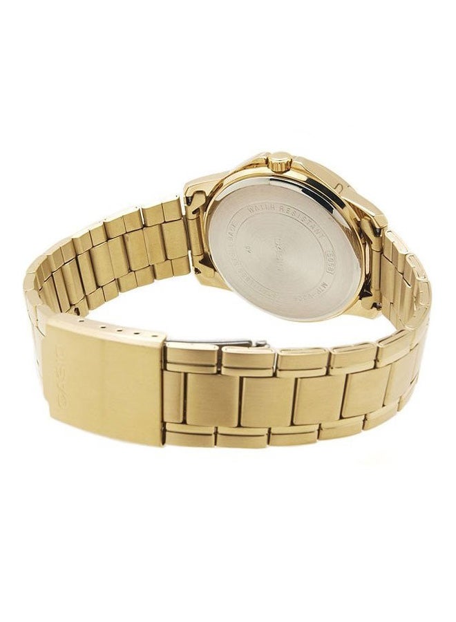 CASIO Women Stainless Steel Analog Watch LTP-V004G-7BVDF - 30 mm - Gold - Image 2