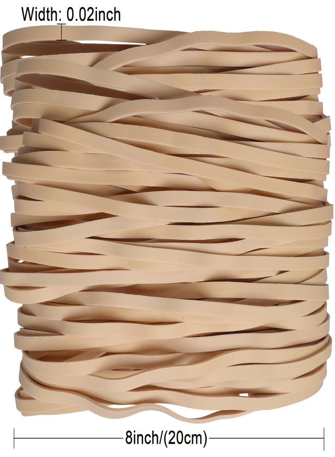 Foshine Rubber Bands Garbage Can Bands Elastic Large 8inch 45Pcs Trash Cans Rubber Bands Elastics Bands for Office Supplies Home - Image 2