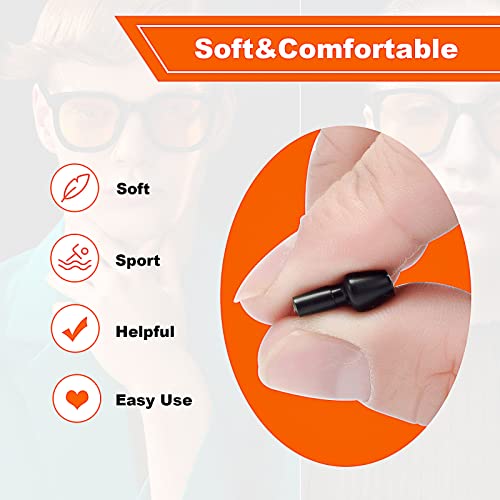 SMARTTOP Clear Eyeglass Nose Pads - SMARTTOP Stick on 2.5mm Silicone Anti Slip Adhesive Eyewear Nose Pads Cushions for Eyeglasses Sunglasses Spectacles - 12 Pairs - Image 3