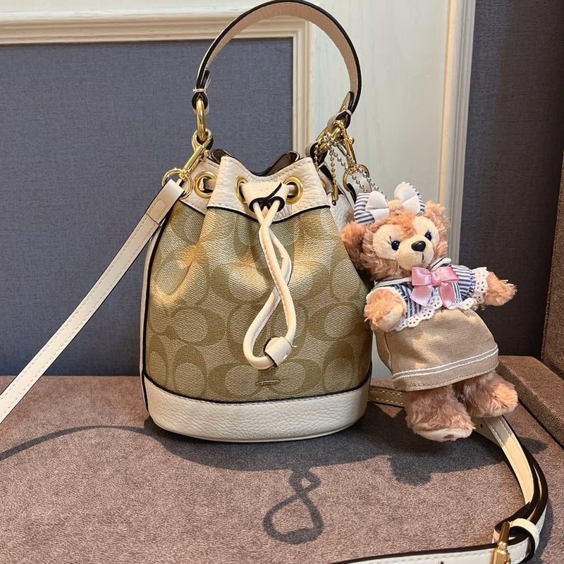 Koujia Presbyopic Bucket Bag Women'S Retro Cross-Body Bag Fashionable And Versatile Drawstring Handbag All Year Round - Image 4