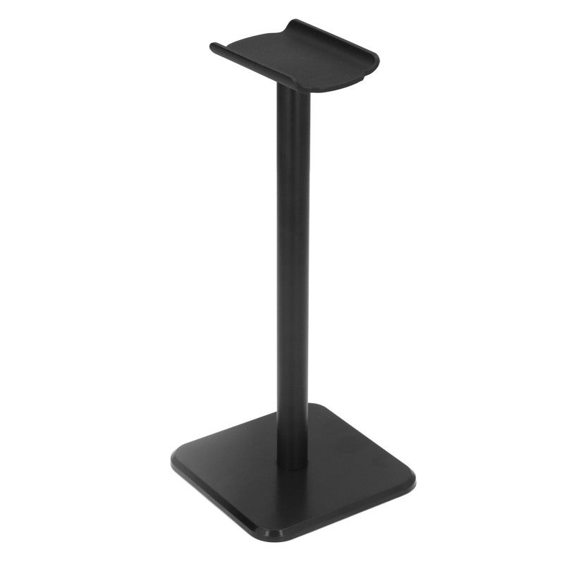 Headset Holder with TPU Tray for Over-Ear Headphones - Sturdy Aluminum Base Headphone Stand - Desktop Headset Rack for All Headphones - Image 1