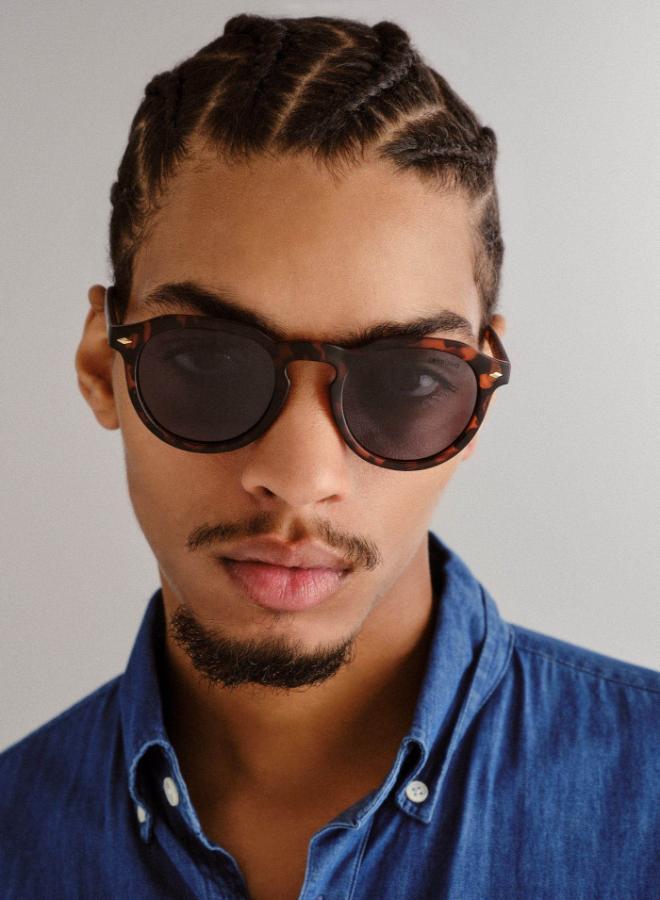 Solarized VINTAGE ROUND Luxury Sunglasses for Men & Women – High Quality Designer Eyewear, UV Protection, Stylish Frames, Timeless Elegance, and Fashionable Eye Shades - Image 1