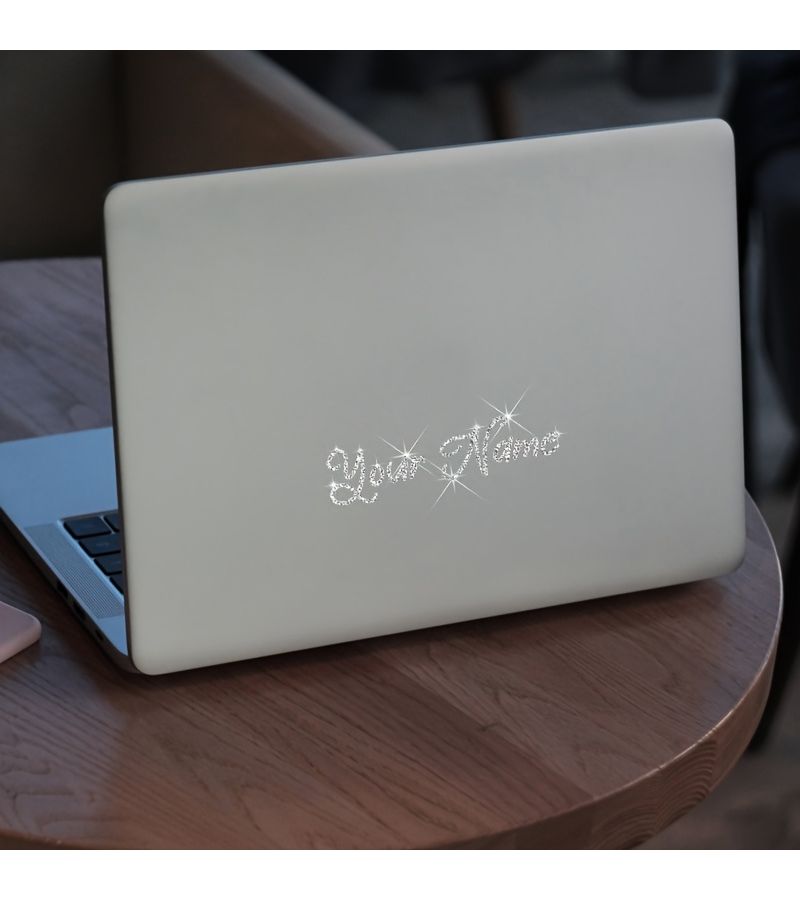Personalized Name Sticker Shinny Silvery Self Adhesive Vinyl Decal For Cars Laptop Water Bottle Vehicle Customization Gift Idea M 2 Inch - Image 5