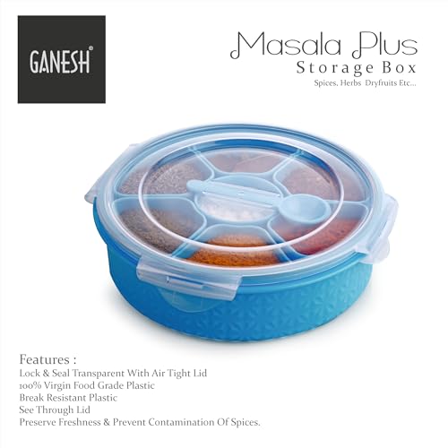 Ganesh Masala Plus Storage Box For Spices, Herbs, Dry Fruits - Image 2