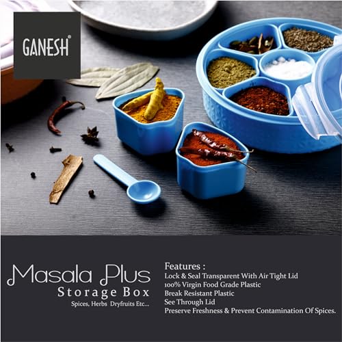 Ganesh Masala Plus Storage Box For Spices, Herbs, Dry Fruits - Image 5