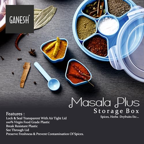 Ganesh Masala Plus Storage Box For Spices, Herbs, Dry Fruits - Image 4