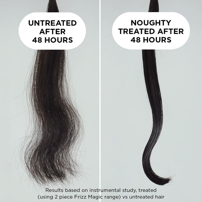 Noughty 97% Natural Frizz Magic Conditioner, Anti Frizz Cleanser for Frizzy and Curly Hair to Smooth and Shine with Marula Oil and Daikon, Sulfate Free Vegan Haircare 8.4fl.oz - Image 2