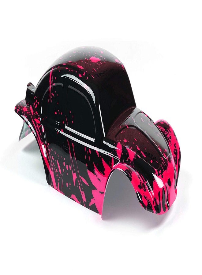 SummitLink Custom Body Muddy Hot Pink Over Black Compatible for 1/10 Slash 4x4 VXL 2WD Slayer RC Car or Truck (Truck not Included) SSB-BB-01 - Image 5