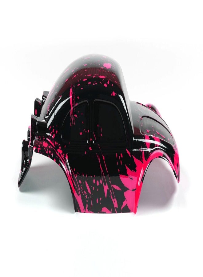 SummitLink Custom Body Muddy Hot Pink Over Black Compatible for 1/10 Slash 4x4 VXL 2WD Slayer RC Car or Truck (Truck not Included) SSB-BB-01 - Image 4