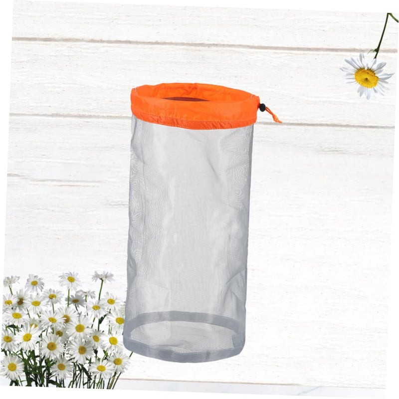 Mesh Drawstring Storage Pouch For Gym Camping Travel Sports Activities - Image 4