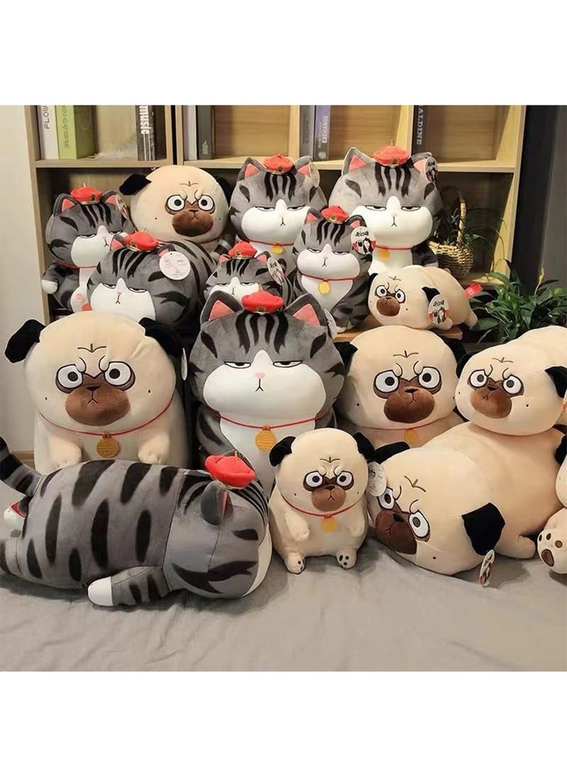 Cute Cat Stuffed Animal Doll Plush Hugging Toy(30cm)