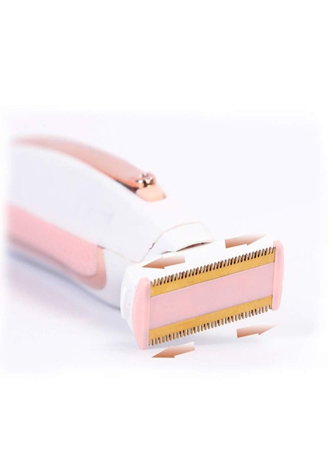 INVODA 4PCS Shaver Replacement Heads Compatible with Perfect Finishing Touch Flawless Body Rechargeable Ladies Shaver Blades (Shaver Head 4PCS + velvet Bag + 2 Brushes - Image 3