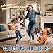 anysun Remote Control Robot Dog for Kids Programmable Smart Puppy Intelligent Learning Dancing Walking RC Robot Toys for Girls and Boys Yellow - Image 4