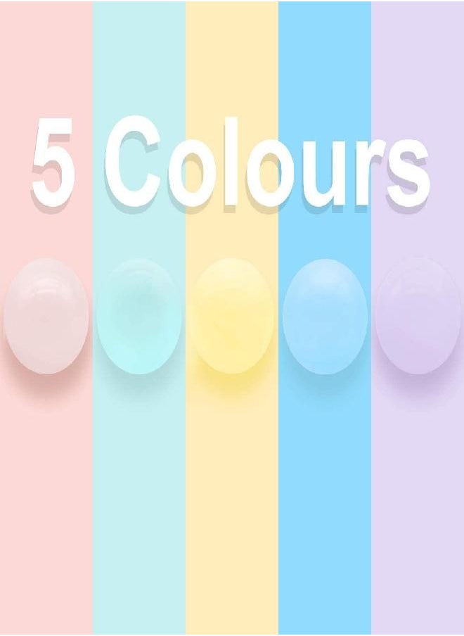 TRENDBOX Ball Pit Balls 100 - Macaron Colors Pit Balls Non-Toxic Free Bpa Soft Plastic Balls For Ball Pit Play Tent Baby Playhouse Pool Birthday Party Decoration (A-5 Macaron Colors)  - Image 4