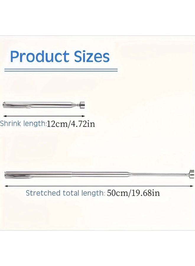 3 In 1 Magnetic Antenna Tool Stainless Steel Adjustable Probe For Car Antenna TV - Image 4