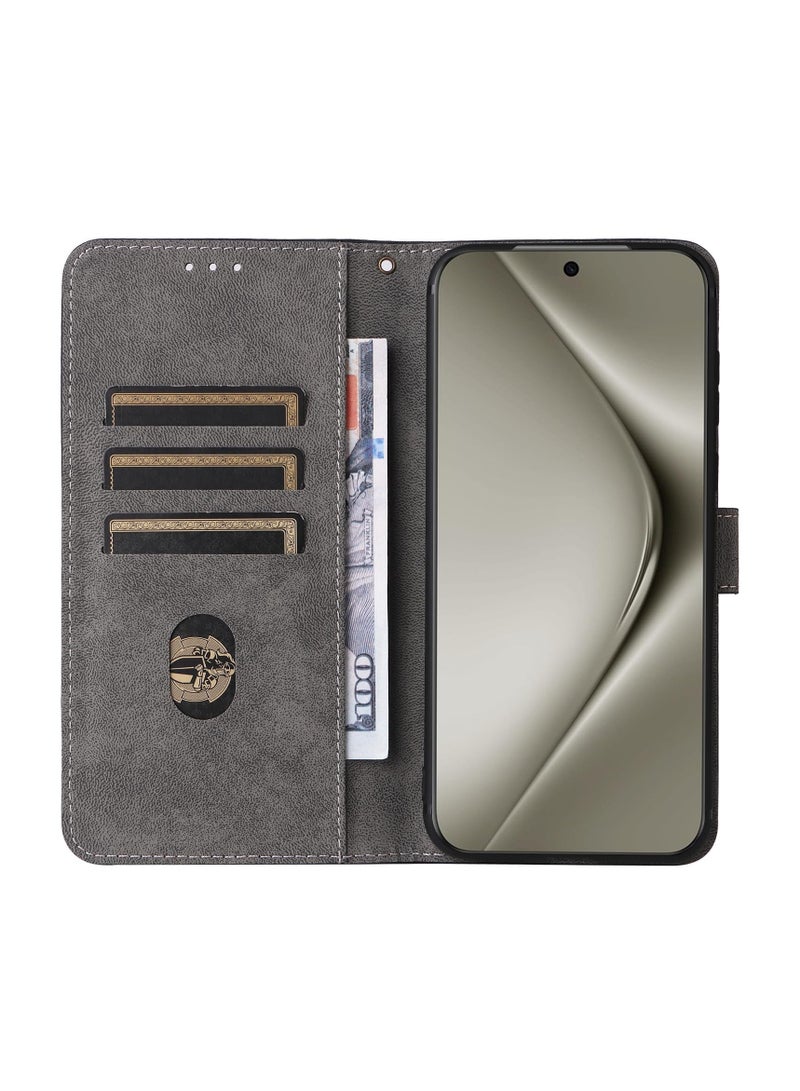 Aookay For Huawei Pura 70 Pro/70 Pro+/70 Pro Plus Wallet Case with [Credit Card Holder] [RFID Blocking], PU Leather Flip Stand Protective Cover (Pura 70 Pro/ Pura 70 Pro+/ Pura 70 Pro Plus（Black）)  - Image 2