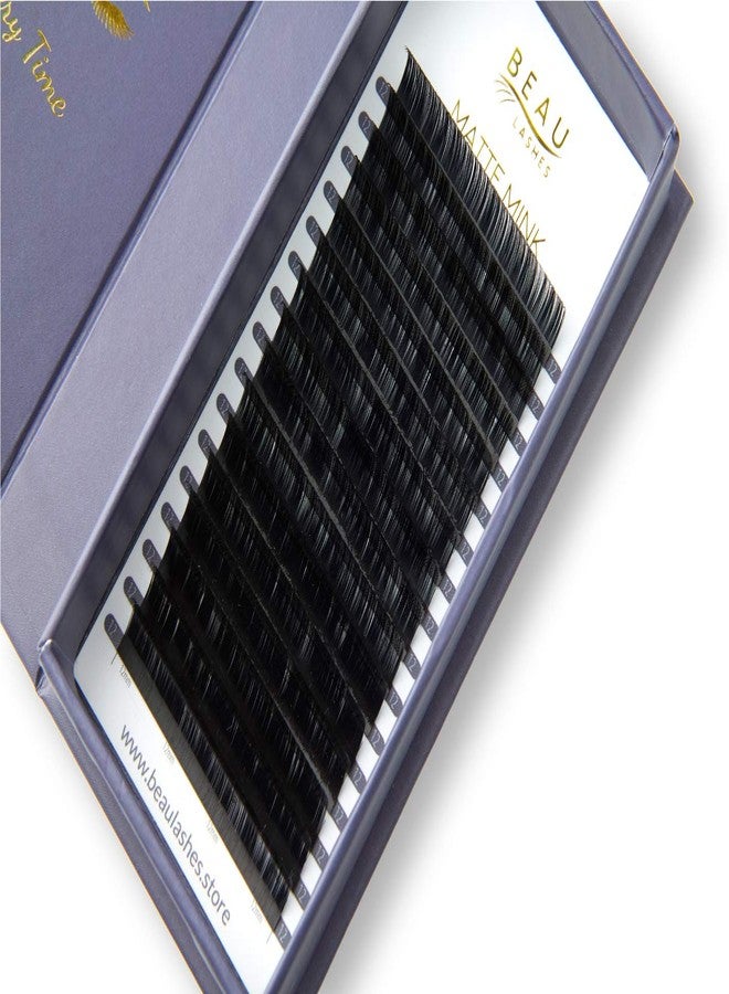 بو لاشز وصلات رموش كثيفة 0.07 مم، انحناءة C، علبة 12 مم - وصلات رموش روسية كثيفة شبه دائمة، احترافية، فردية، مصنوعة من المنك الصناعي - رموش فردية لمستلزمات صالونات التجميل لفنيات الرموش - Image 3