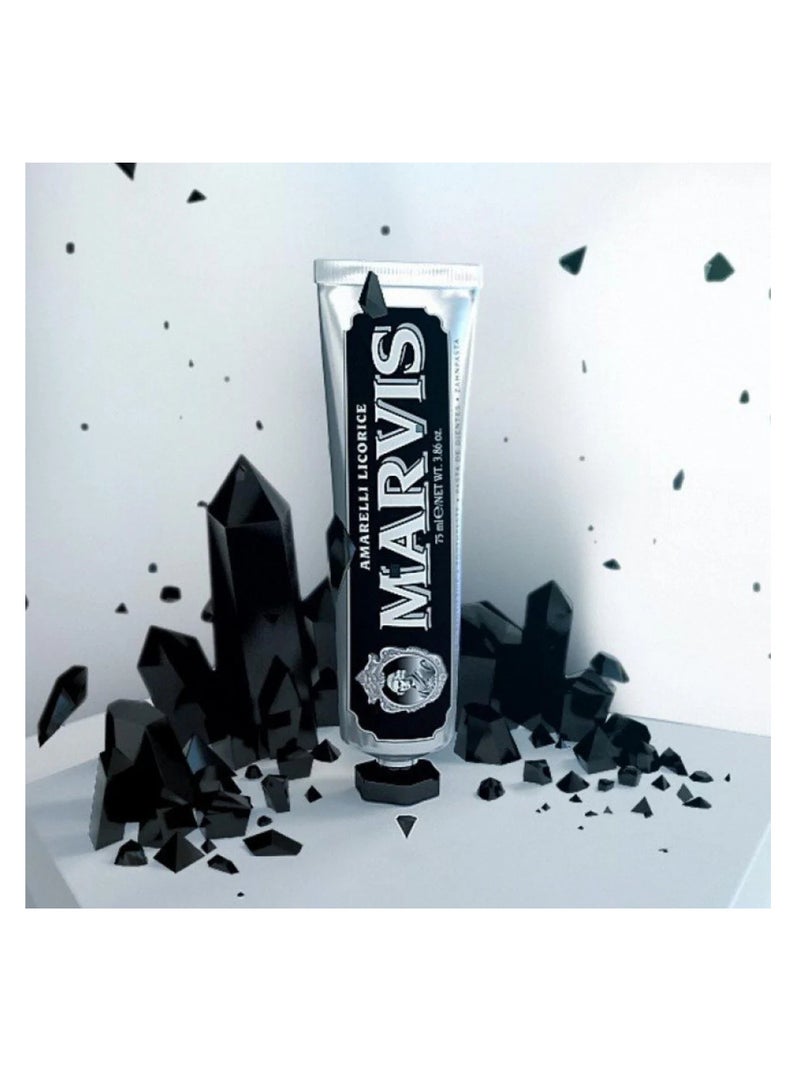 Marvis amarelli licorice mint 25ml - Image 5