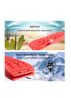 Royal Polar Recovery Traction Tracks for Off-Road Mud 10 TON Sand, Snow Tire Ladder Traction Track Vehicle Extraction Traction Mats (Red)  - Image 5