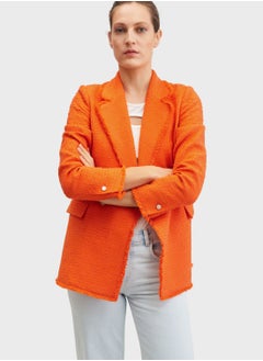 Knitted Double Breasted Jacket
