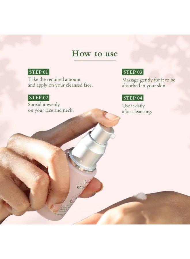 Lotus Organics+ Precious Brightening Serum + Cream | 100% Organic White Peony | Sulphate & Paraben Free | All Skin Types | 30G  - Image 4